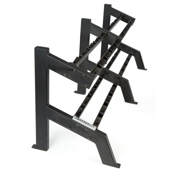 10 Pair Double-Level Dumbbell Rack, Knock-Down | RK-8500-KD