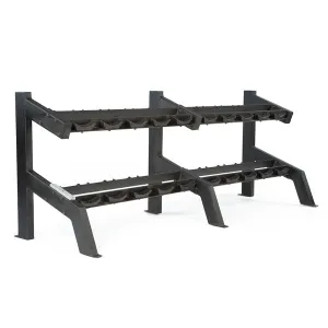 10 Pair Double-Level Dumbbell Rack, Knock-Down | RK-8500-KD