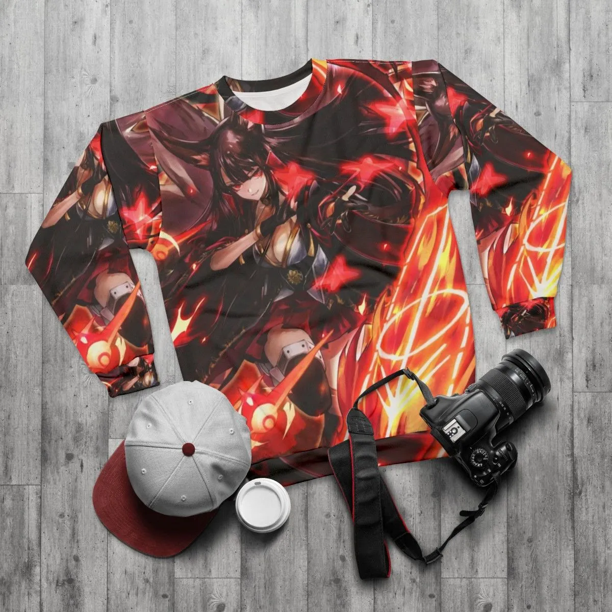 Akagi Azur Lane Anime Kitsune Waifu Sweatshirt