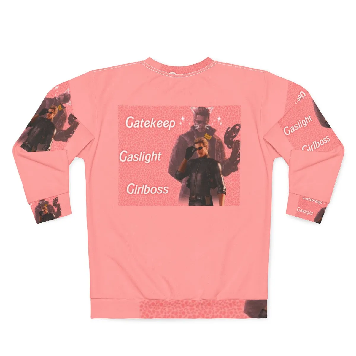 Albert Wesker 'Gaslight Gatekeep Girlboss' Resident Evil Sweatshirt