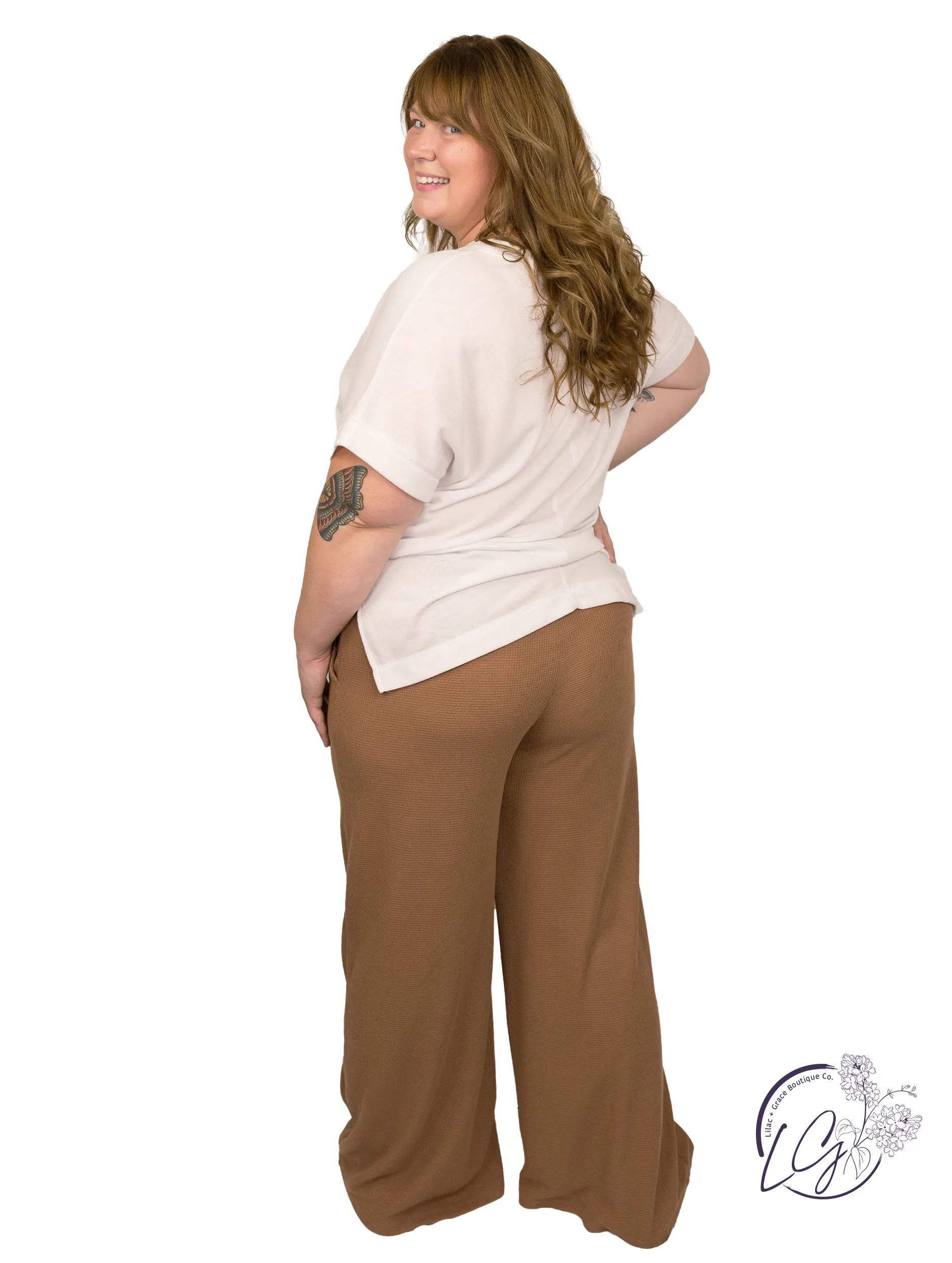 Curvy Cuddle Up Thermal Lounging Pants