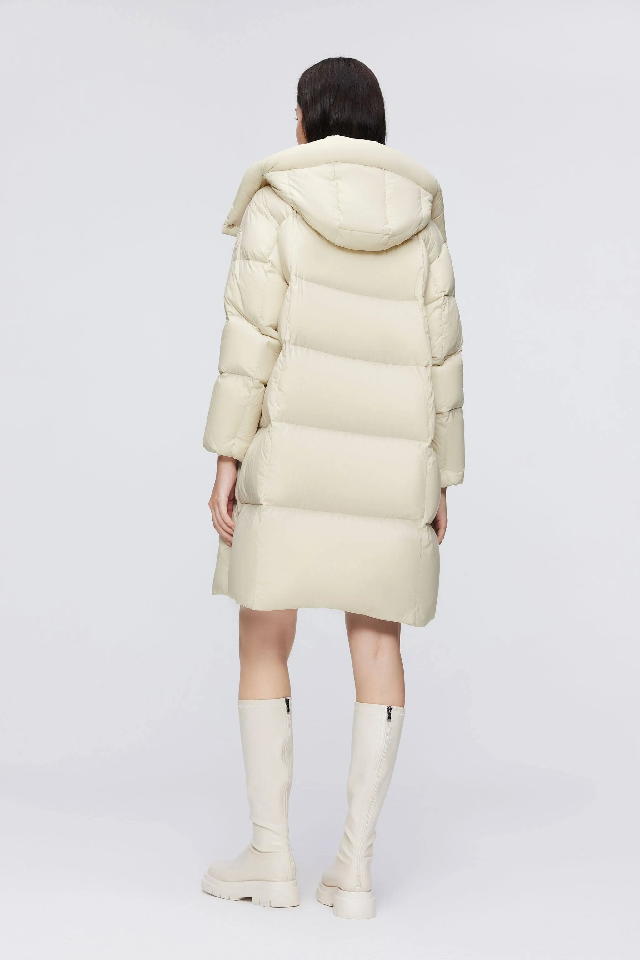 Feel the Cloud Oversized Down Coat