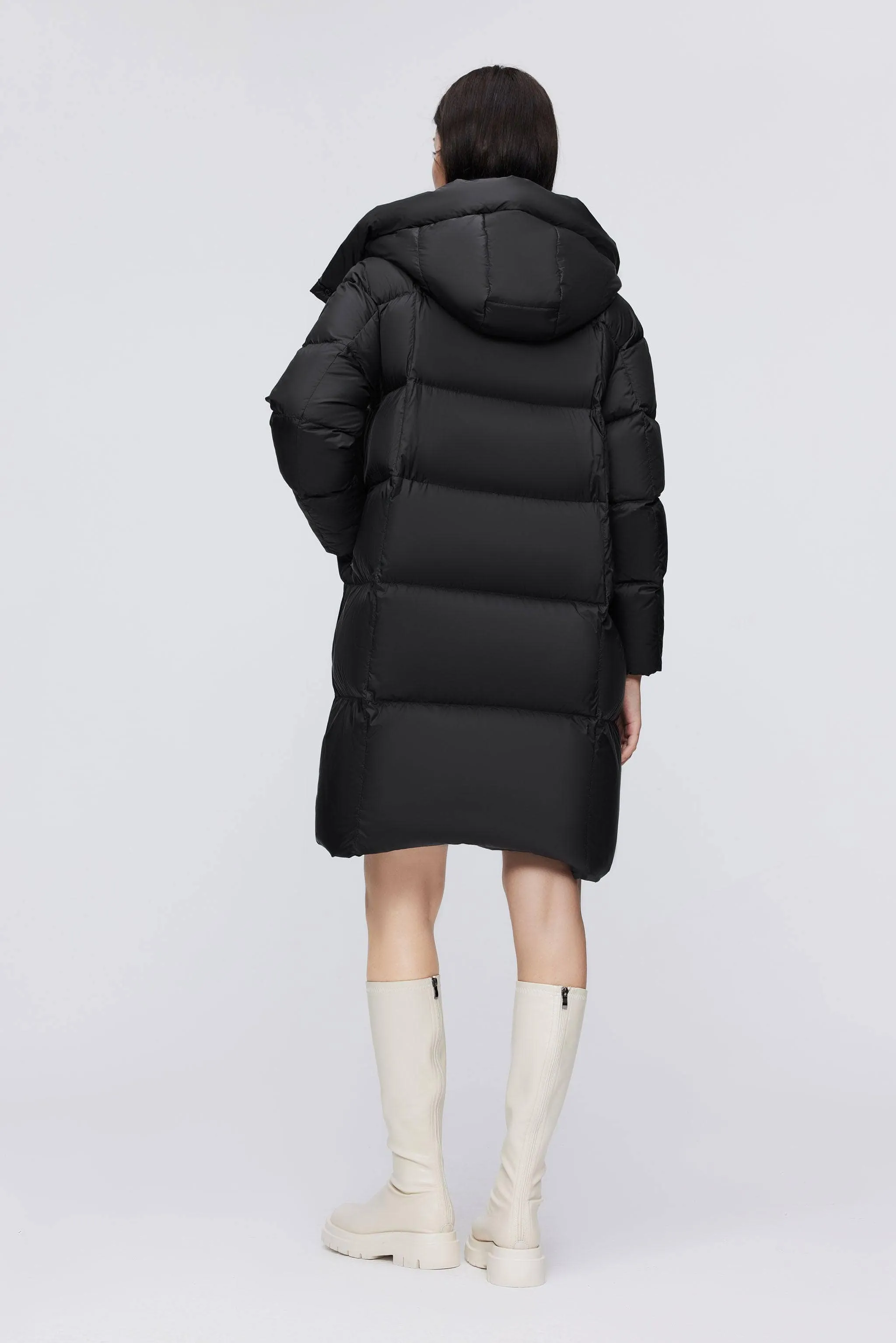 Feel the Cloud Oversized Down Coat