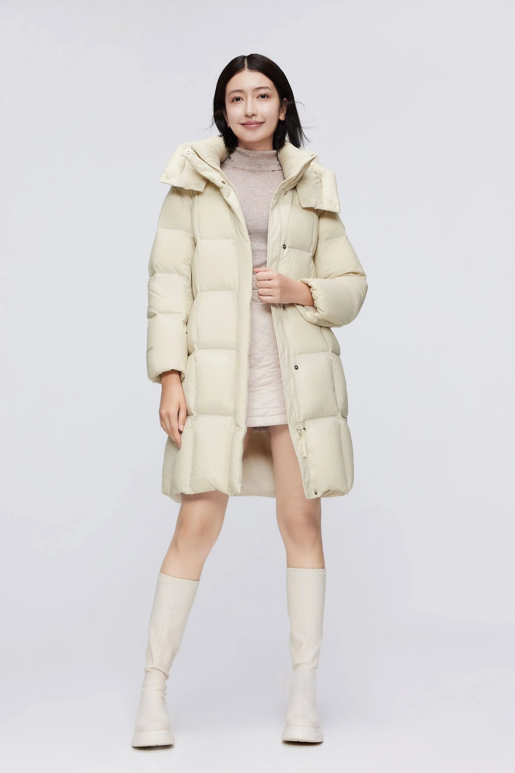 Feel the Cloud Oversized Down Coat