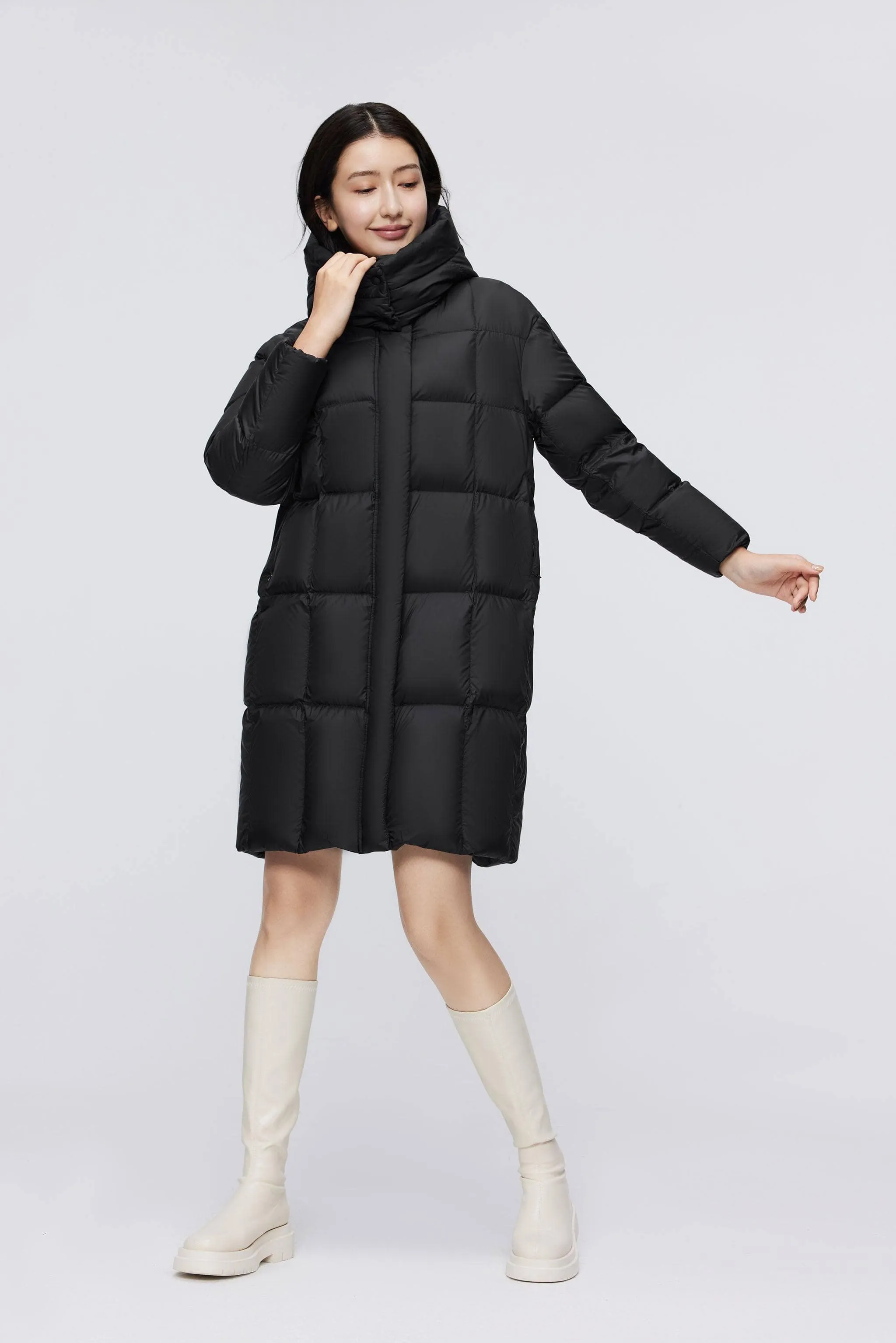 Feel the Cloud Oversized Down Coat