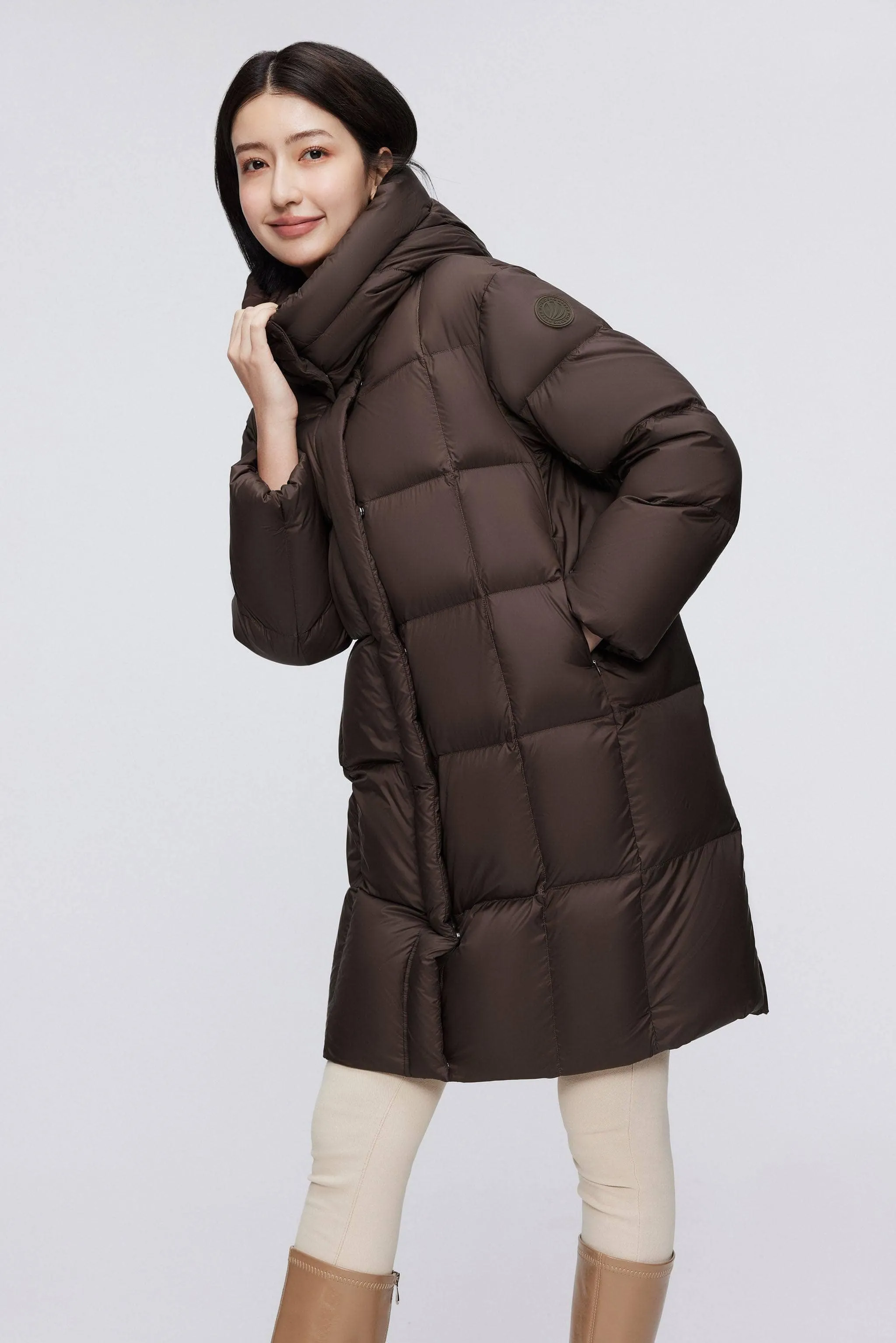 Feel the Cloud Oversized Down Coat