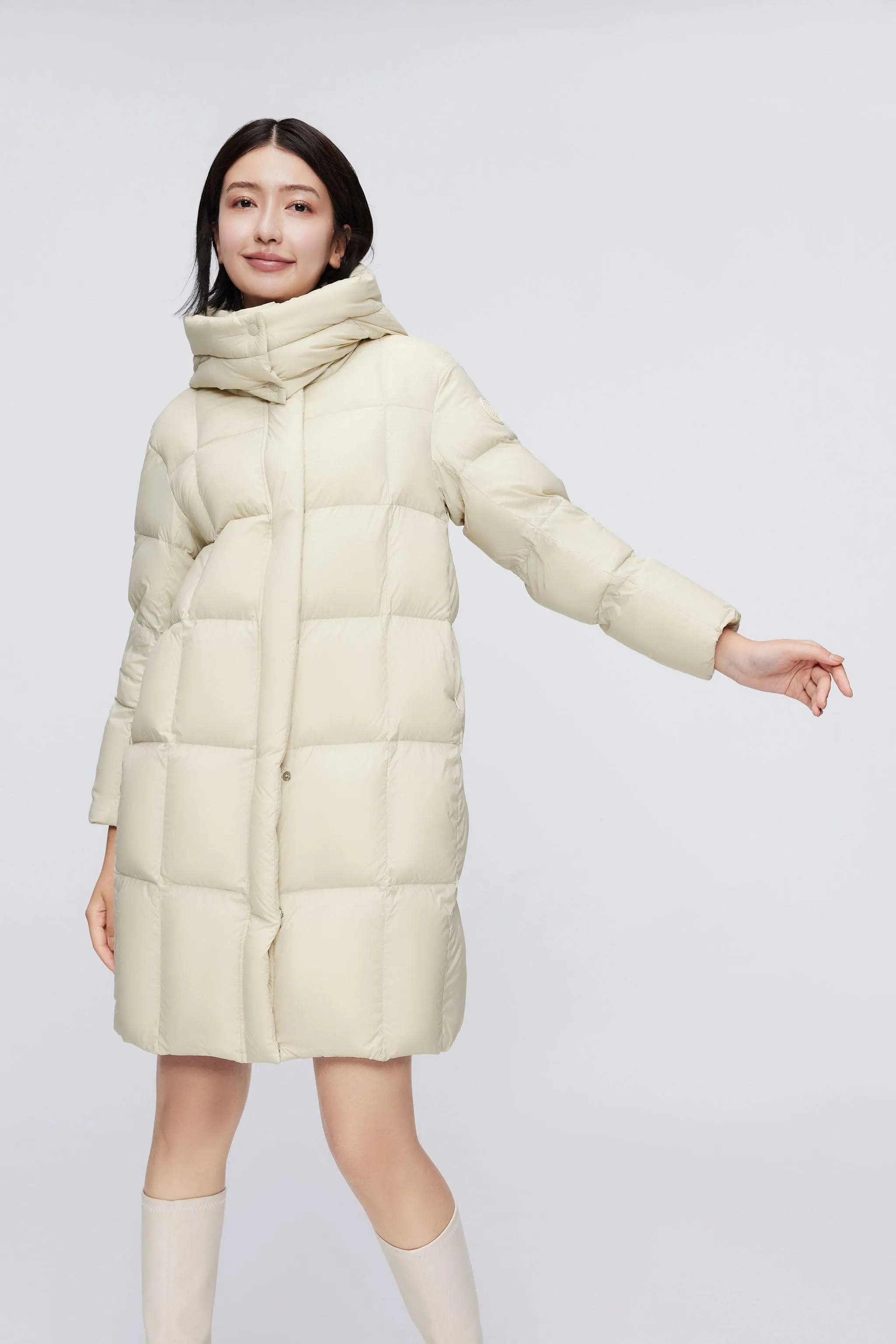 Feel the Cloud Oversized Down Coat