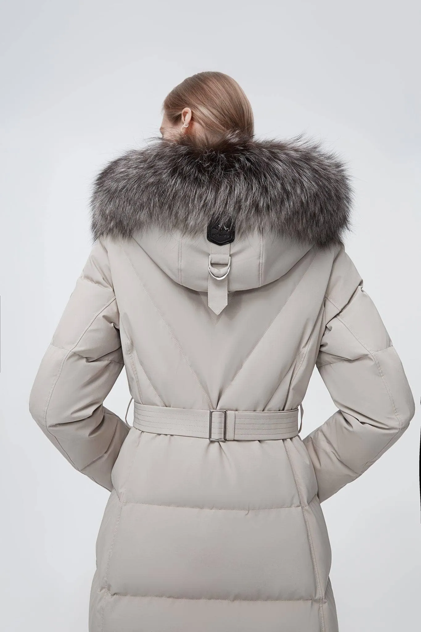 Full Length Hooded Goose Down Jacket