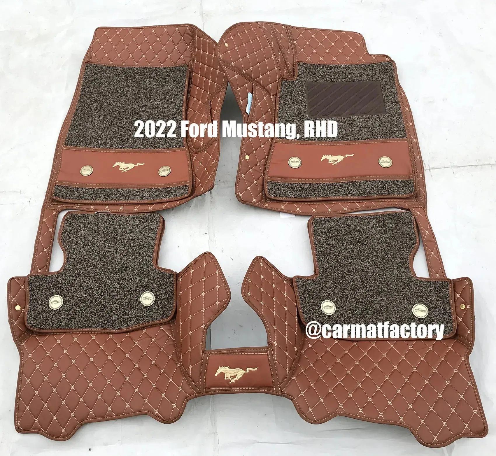 Full Set 5d Car Floor Mats Carpet Floor Foot Mats for All Car Models