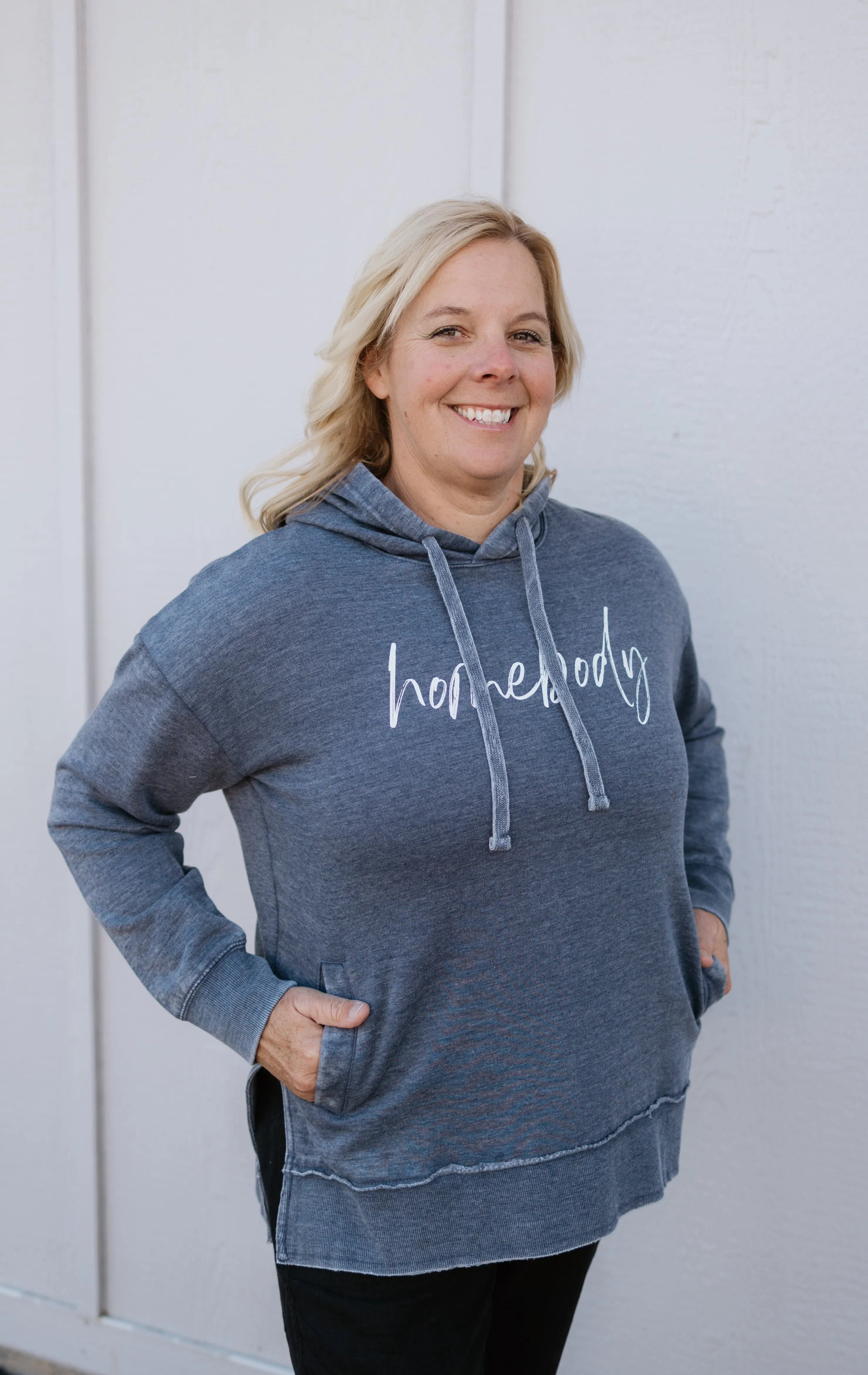 HOMEBODY NAVY SWEATSHIRT