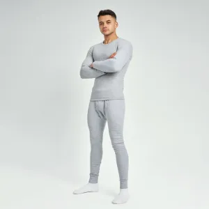 Hot man Thermal set Grey Melange medium warmth