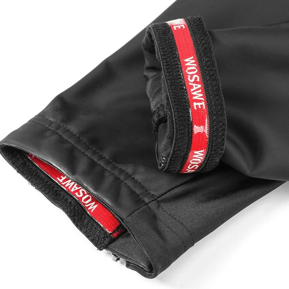 Men Bicycle Pants 3D Padded Road Bike Cycling Pants Windproof Thermal Biking Running Tights