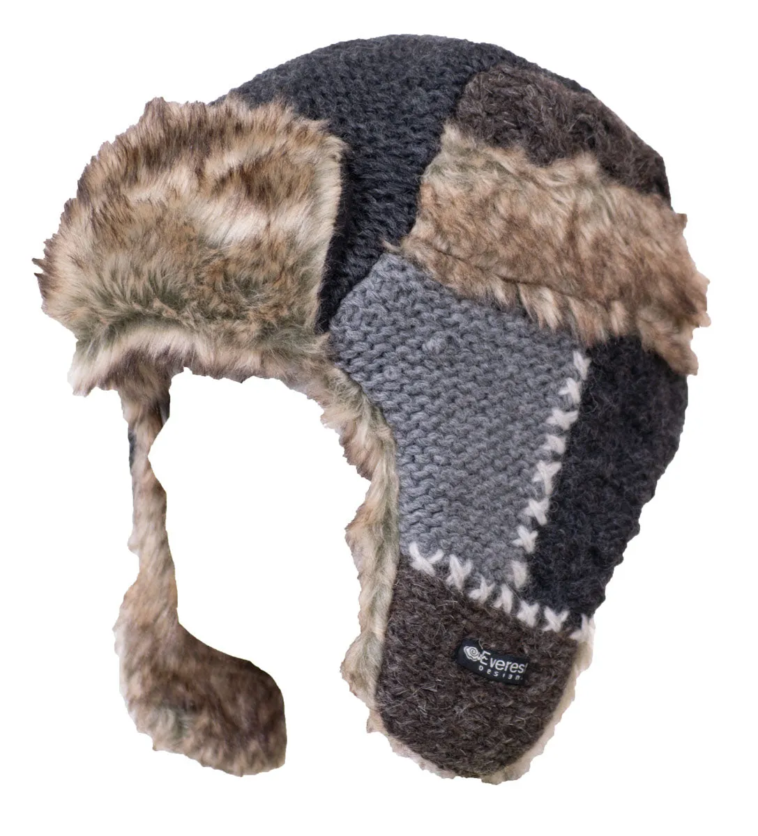 Patchwork Fur Hat