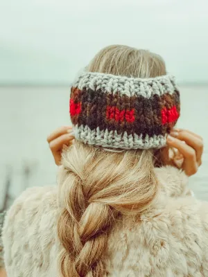 Red Buffalo Plaid Headband