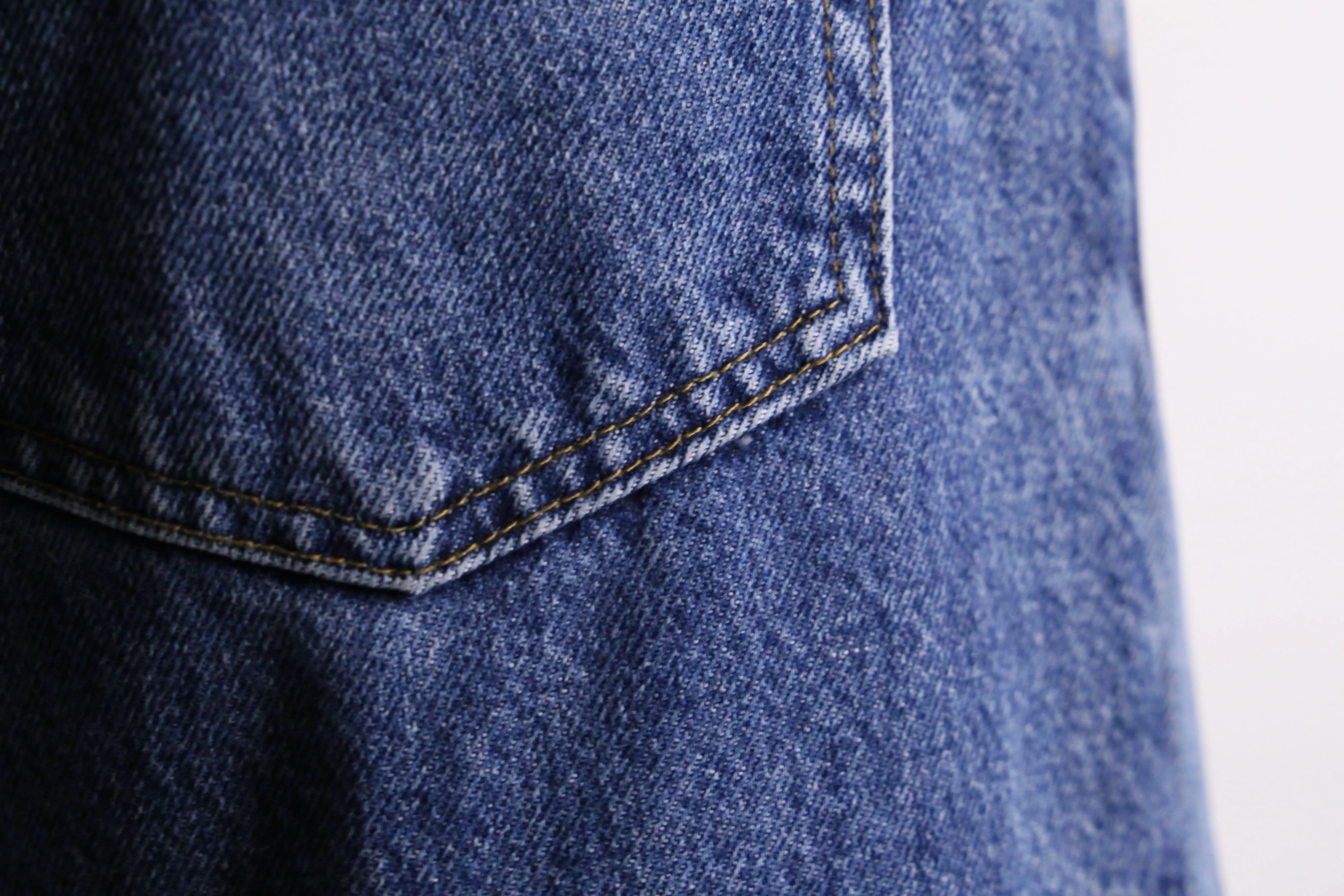 remake “再構築” docking flare denim pants