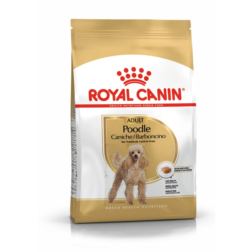 Royal Canin Poodle Adult 1.5kg Dry Dog Food - Breed Health Nutrition