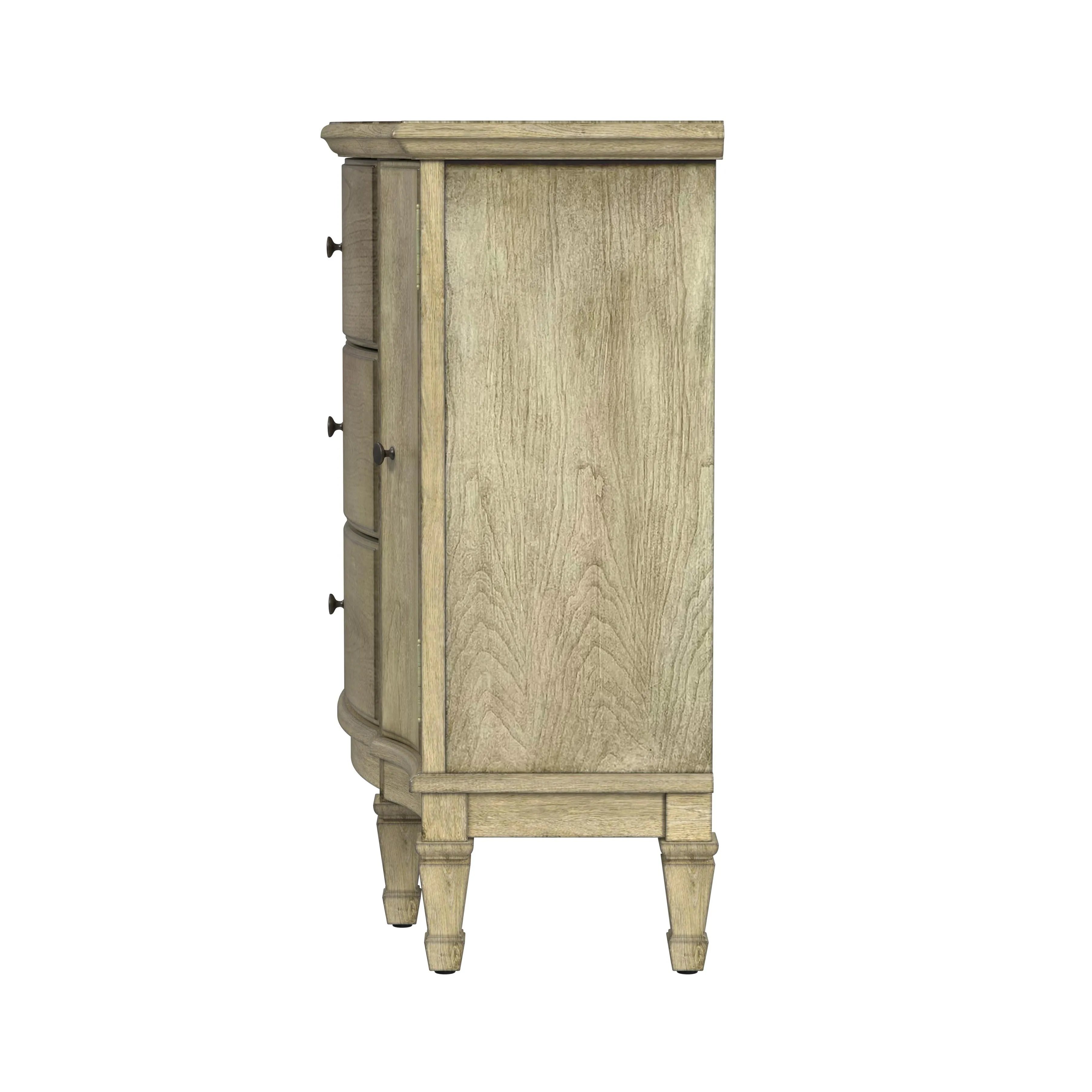 Sheffield 3 Drawer 2 Drawer Accent Cabinet in Beige  0674424