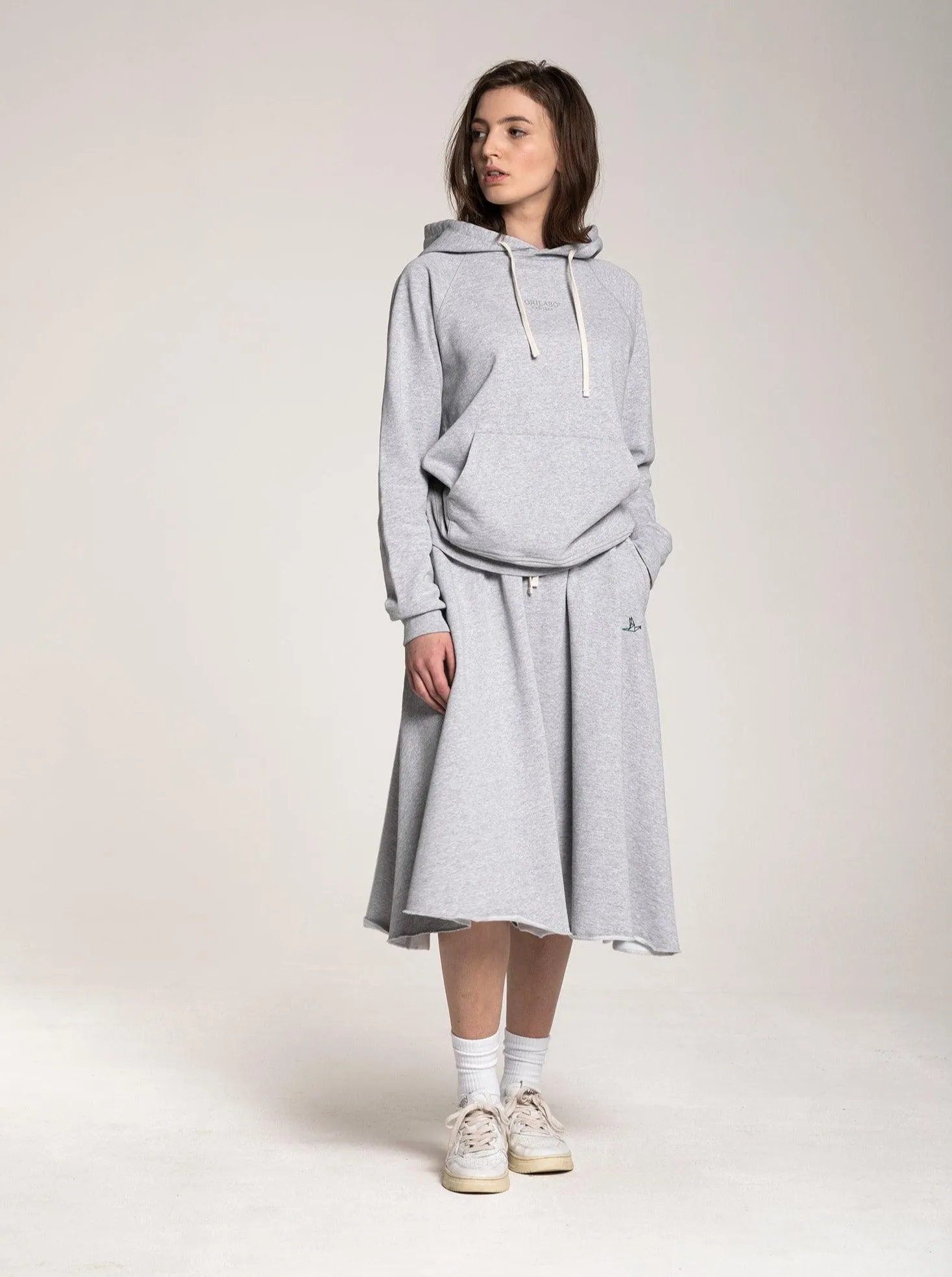 Terry Skirt - Grey