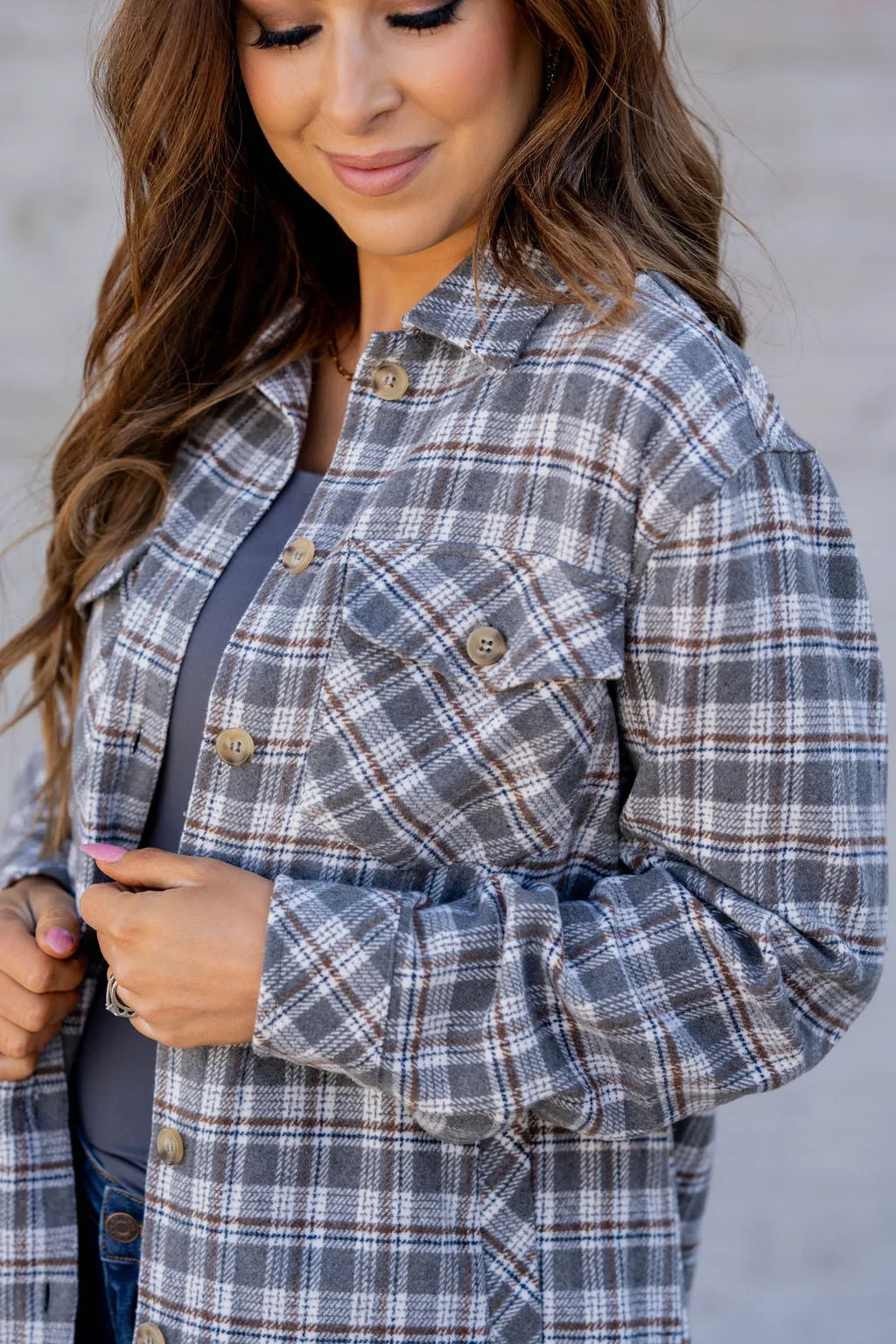 Unruly Plaid Shacket